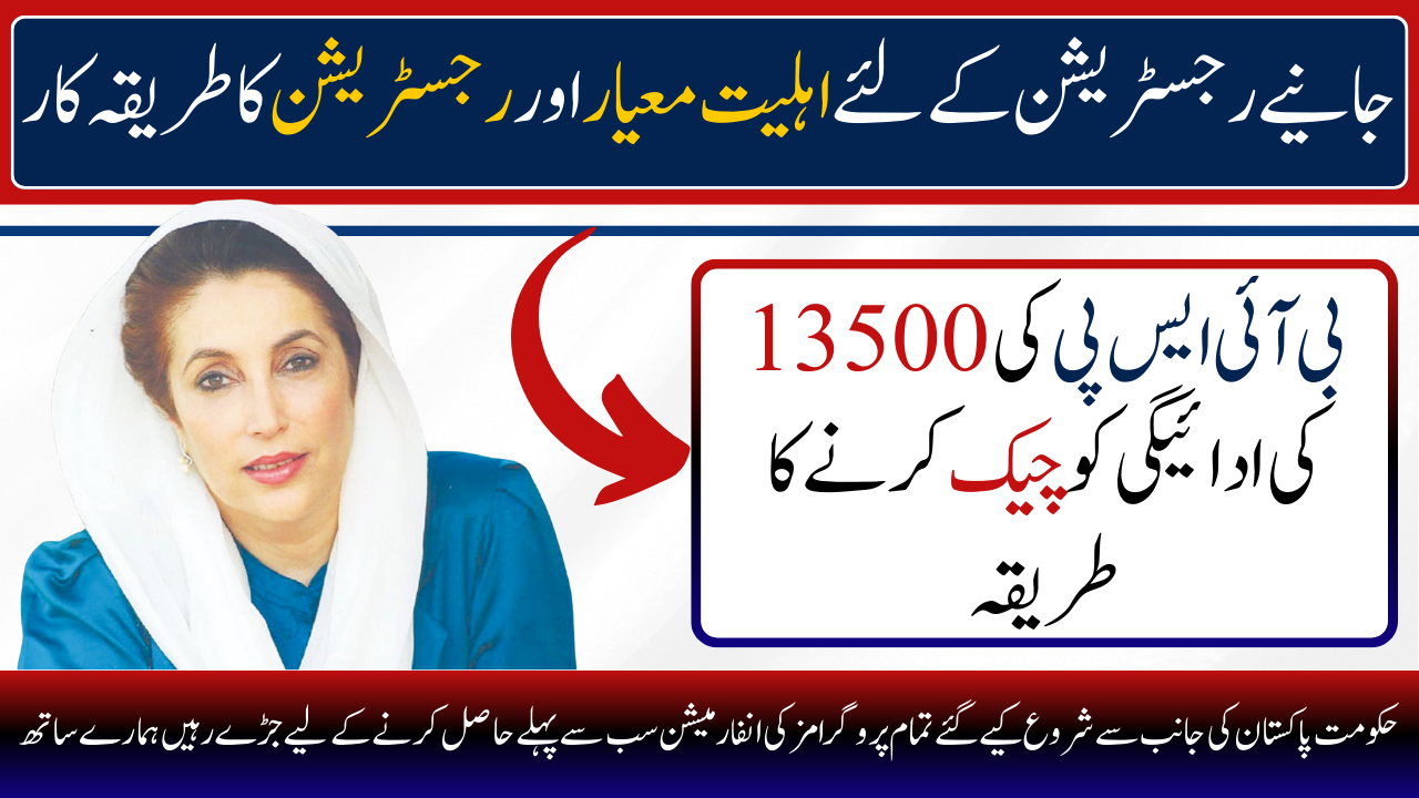 BISP 13500 Payment